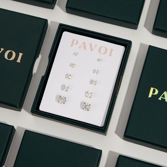 14K Gold Plated Cubic Zirconia Cross Necklace for Women | Cross Faith Pendant Ne - Picture 5 of 5